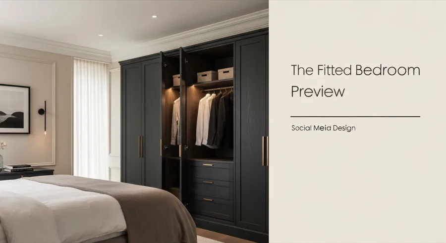 Fitted bedroom landing page example